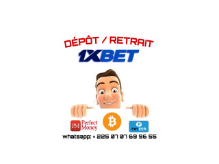 Depot et retraits 1xbet, perfect money bitcoin, payeer