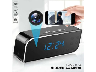 Mini Caméra Espion 720P WiFi Réveil Caméra de Surveillance Nanny Caméra Cachée à la Maison ou au Bureau P16668