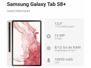 Samsung Galaxy TAB s8 plus