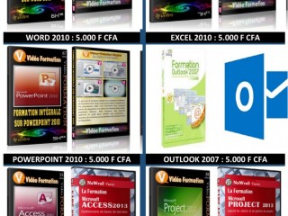 VIDEOS DE FORMATION OFFICE (WORD/EXCEL/POWERPOINT/ACCESS/OUTLOOK/PROJECT)