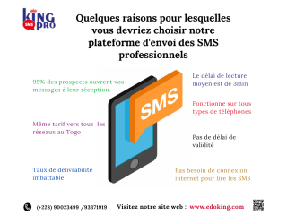KING SMS PRO : Un outil de marketing par SMS en masse