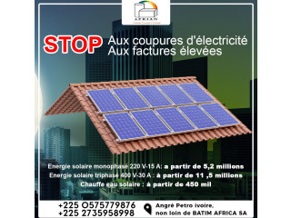 Stop au coupure délectricité