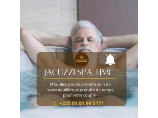 Profitez dun bon moment de relaxation avec le jacuzzi avec massage chez Zenluxe Spa