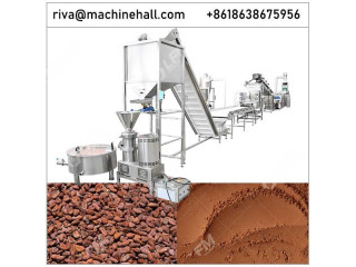 Unité De Transformation De Cacao (De La Torréfaction À La Poudre De Cacao)