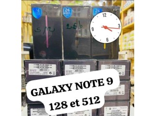 Samsung galaxy note 9 512GO/6go nouveau dans carton scellé