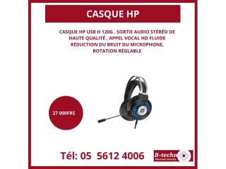 Vente de casques HP et logitech de haut qualite à Abidjan