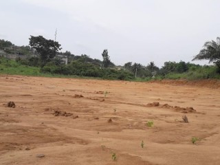 Axe Abidjan YAMOUSSOUKRO en bordure de l'autoroute vente terrain 3244m2