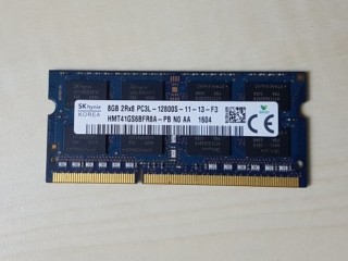 Barrettes RAM 8Go DDR3