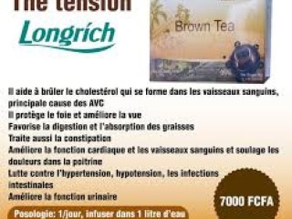 THÉ MARRON LONGRICH - HYPERTENSION ET RÉDUCTION DE GRAISSES - 15 SACHETS